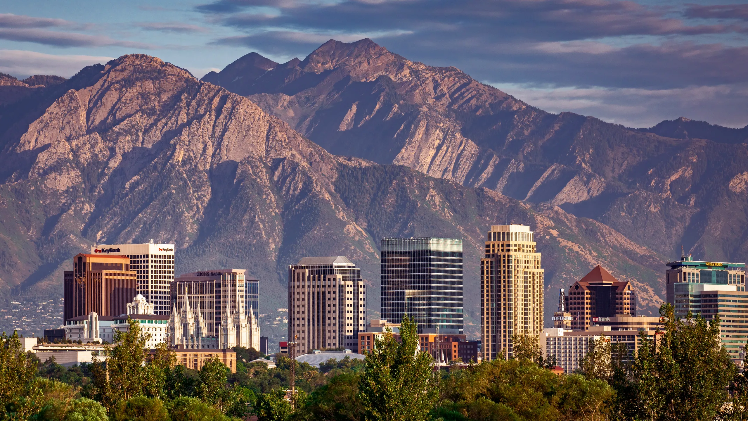 Provo, Utah skyline